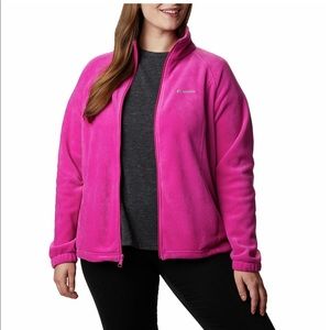 Columbia Soft Hot Pink / Fuchsia Breast Cancer Jacket